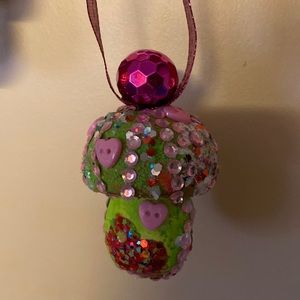 Holiday Fairy Mushroom Ornament